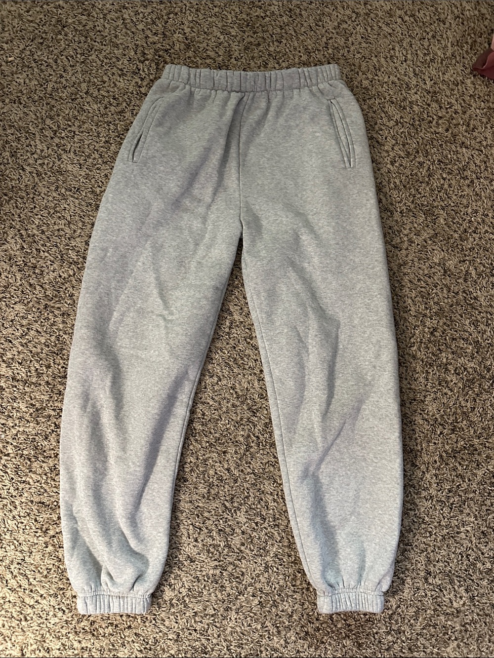 No Boundaries Light Gray Fleece Joggers (MRO)